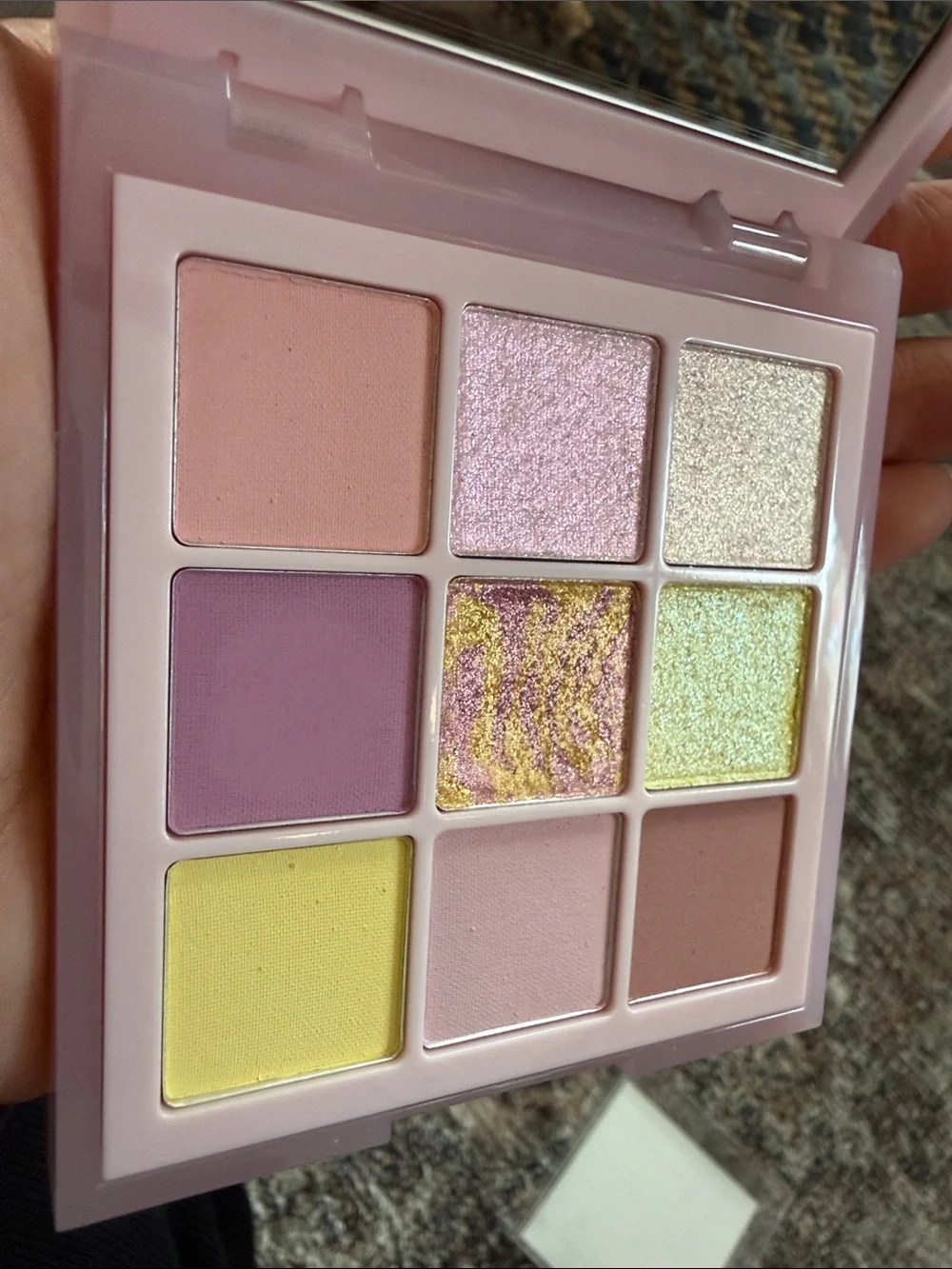 Huda Beauty Pastels Rose Eyeshadow Palette - Pink Mauve